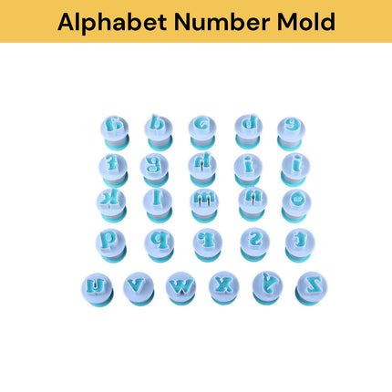 Alphabets Numbers Mold