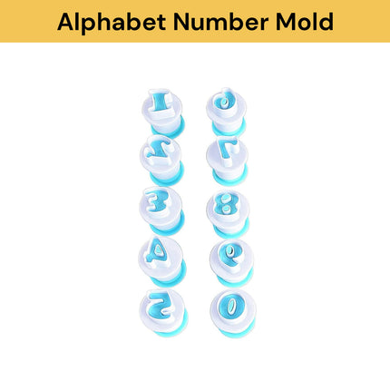 Alphabets Numbers Mold