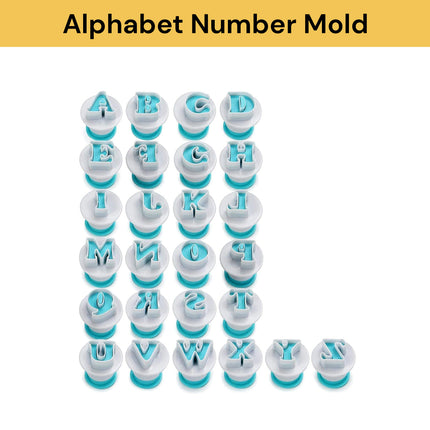 Alphabets Numbers Mold