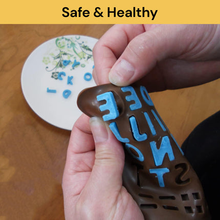 Silicone Alphabet Letter Chocolate Molds | Safe & Healthy