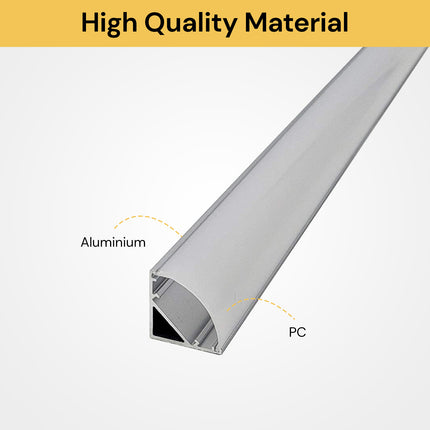6PCs Aluminium Channel Holders