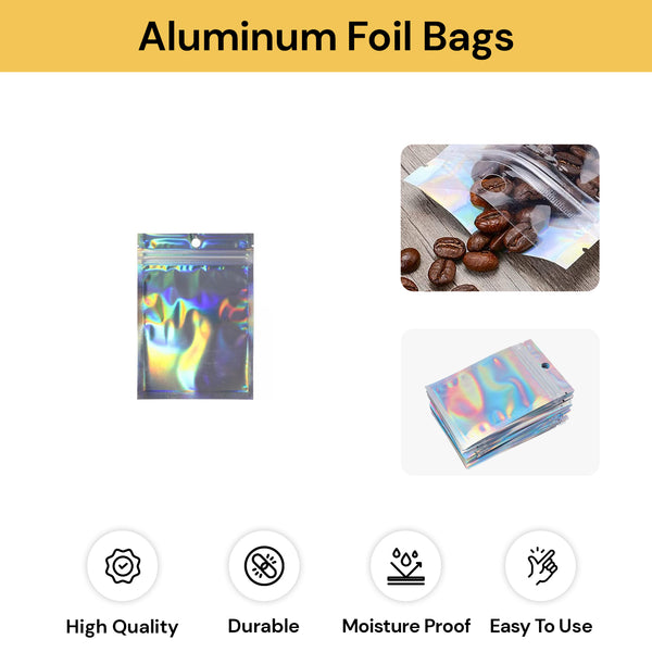 100PCs Aluminum Foil Bags