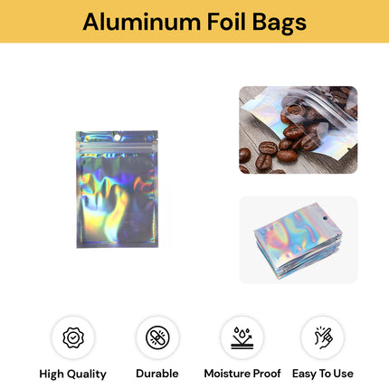 100PCs Aluminum Foil Bags