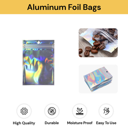 100PCs Aluminum Foil Bags