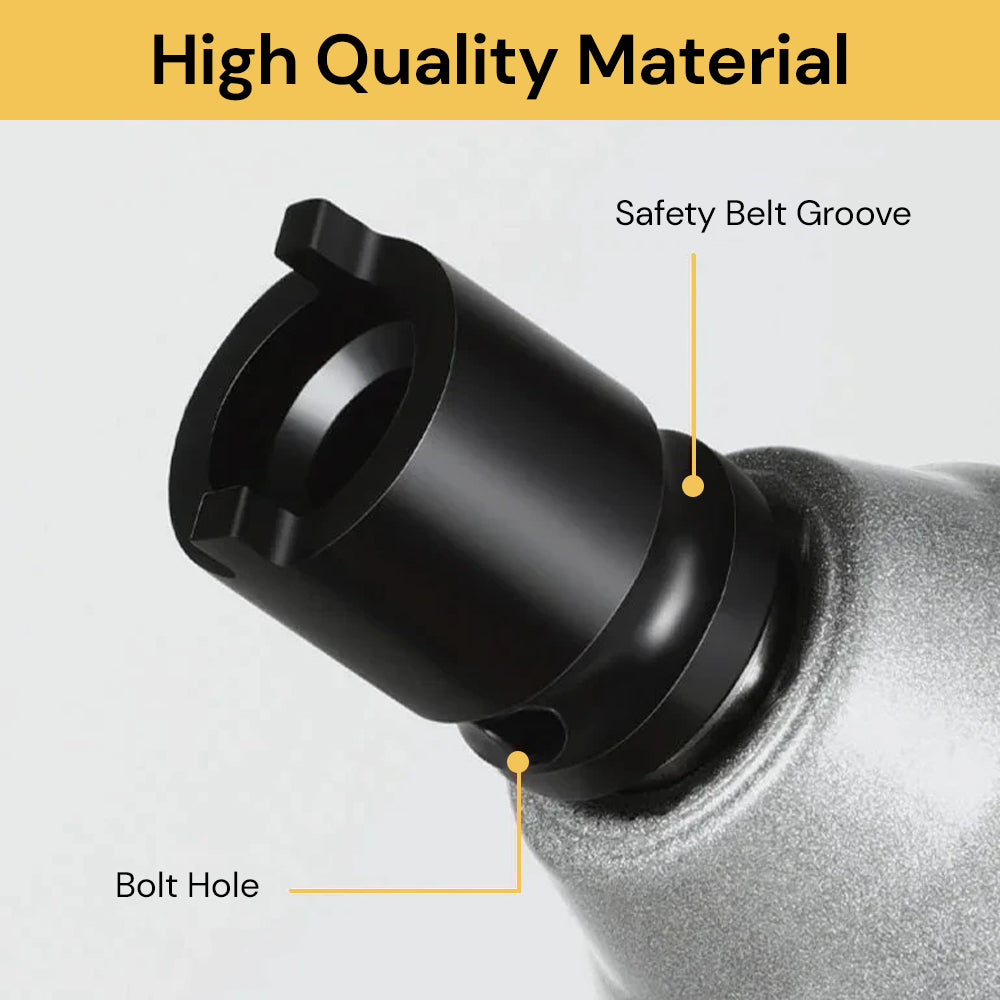 Angle Grinder Socket Wrench Versatile Tool, Black