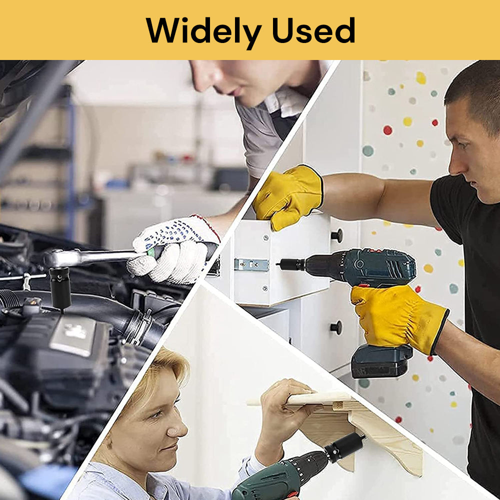 Angle Grinder Socket Wrench - Versatile Tool, Black