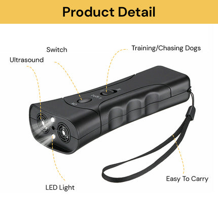 BUY Ultrasonic Anti Barking Control Device GET Bluetooth GPS Tracker FREE