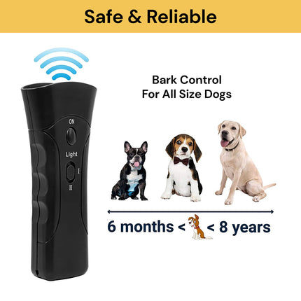 BUY Ultrasonic Anti Barking Control Device GET Bluetooth GPS Tracker FREE
