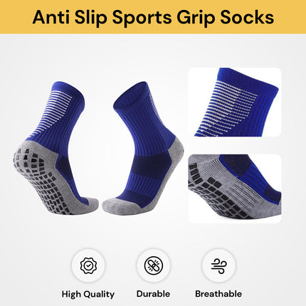 Anti Slip Sports Grip Socks