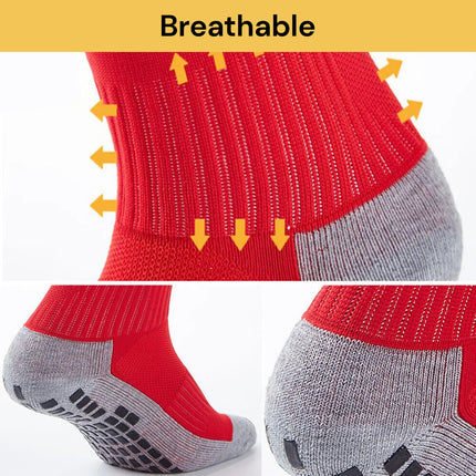 Anti Slip Sports Grip Socks