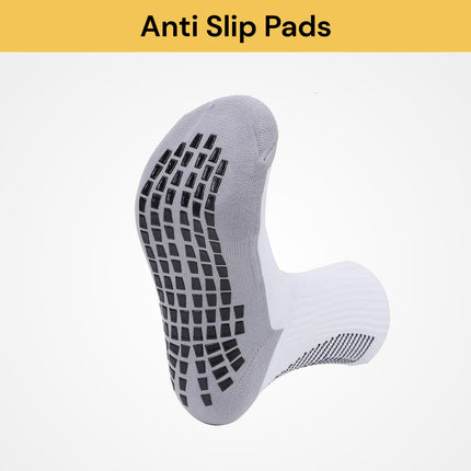 Anti Slip Sports Grip Socks