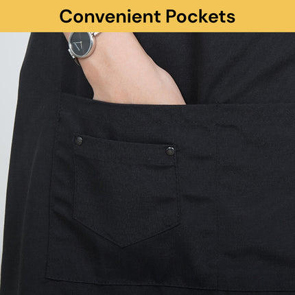 Unisex Long Waist Kitchen Apron