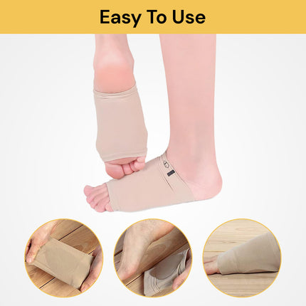 Pair Of Arch Support Sleeves With Gel Pad