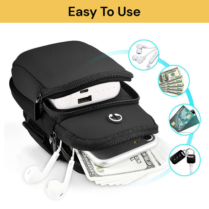 Arm Band Mobile Phone Holder Bag