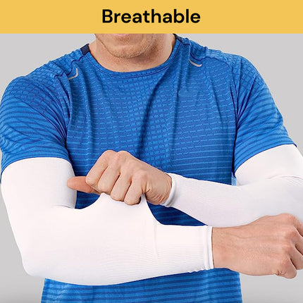 Pair Of Cooling Sport Arm Sleeves 