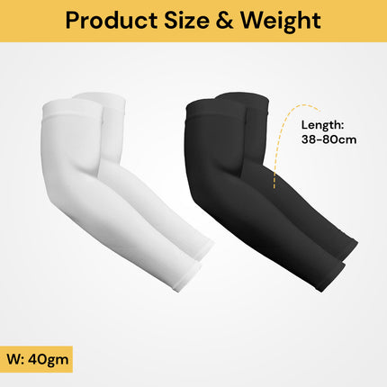 Pair Of Cooling Sport Arm Sleeves 