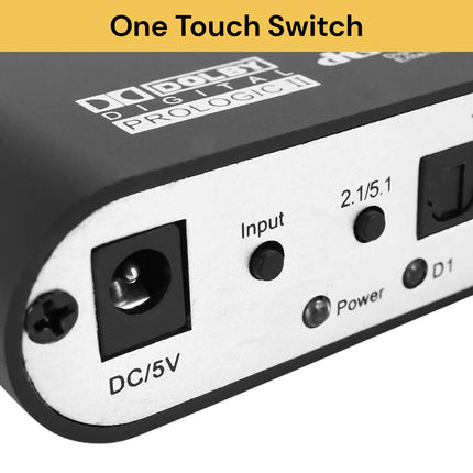 Audio Decoder 5.1CH DTS Dolby Converter