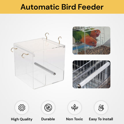 Acrylic Automatic Bird Feeder