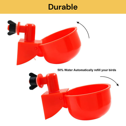 6PCs Automatic Chicken Water Cup