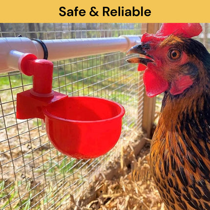 6PCs Automatic Chicken Water Cup
