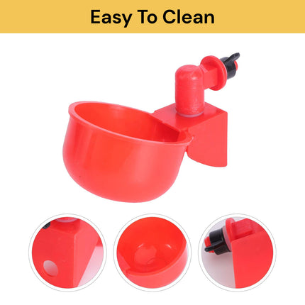 6PCs Automatic Chicken Water Cup