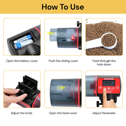 Automatic Aquarium Fish Feeder