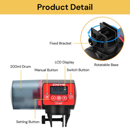 Automatic Aquarium Fish Feeder