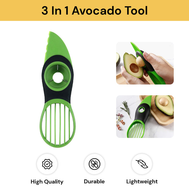 3 In 1 Avocado Tool