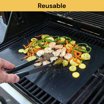 5PCs BBQ Grill Mats