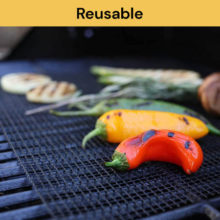 2Pcs BBQ Grill Mesh Mat BBQMeshMat06