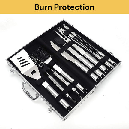 10PCs Heavy Duty BBQ Utensils