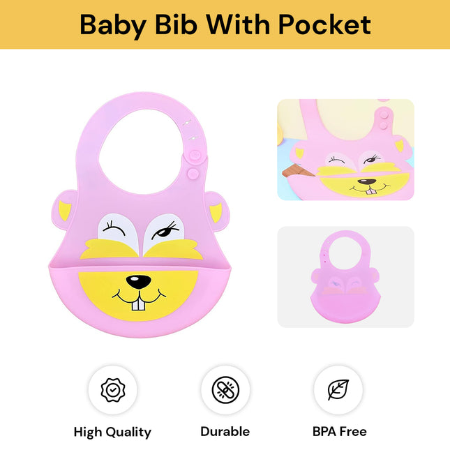 Baby Bib With Pocket