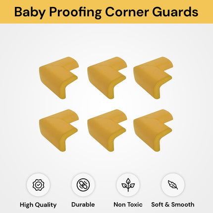 6PCs Baby Proofing Corner Guards