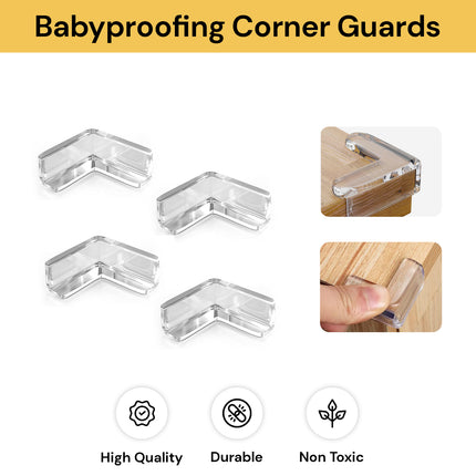 4PCs Babyproofing Corner Guards