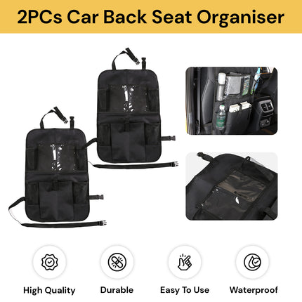 2PCs Car Back Seat Organizer