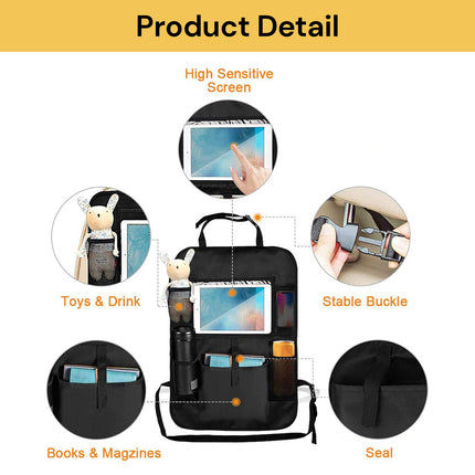 2PCs Car Back Seat Organizer