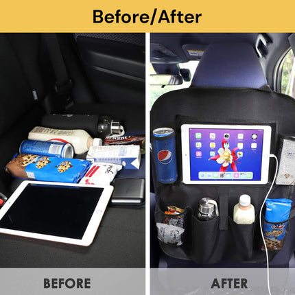 2PCs Car Back Seat Organizer