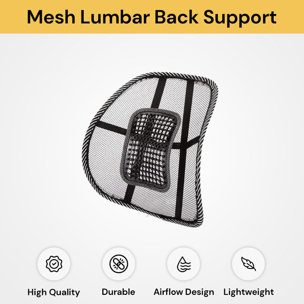 Mesh Lumbar Back Support