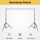 7x10 Photography Heavy Duty Backdrop Stand