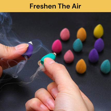 50PCs Mixed Backflow Incense Cones