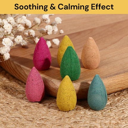 50PCs Mixed Backflow Incense Cones