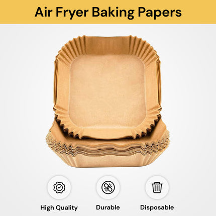 100PCs Air Fryer Disposable Baking Papers