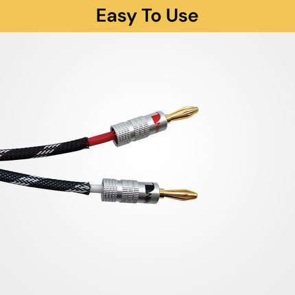 2PCs Audio Video Banana Plugs