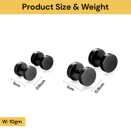 Pair Of Barbell Stud