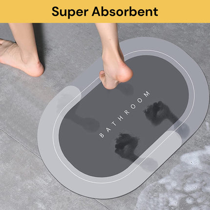 Super Absorbent Floor Mat - Quick Dry, Non-Slip