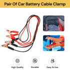 Pair Of Car Battery Cable Clamp