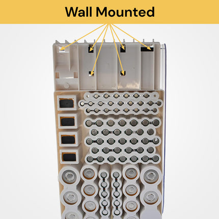 93 Slots Battery Organizer With Tester