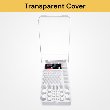 93 Slots Battery Organizer With Tester