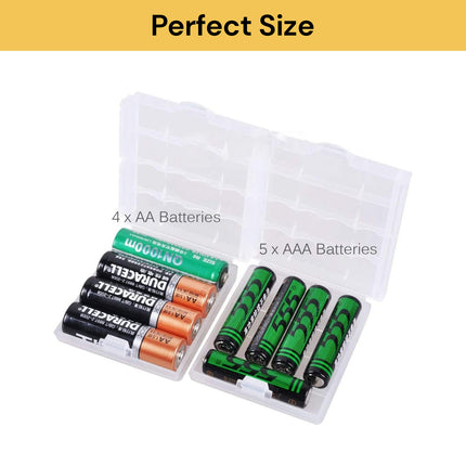 5PCs Battery Storage Case
