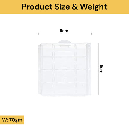 5PCs Battery Storage Case